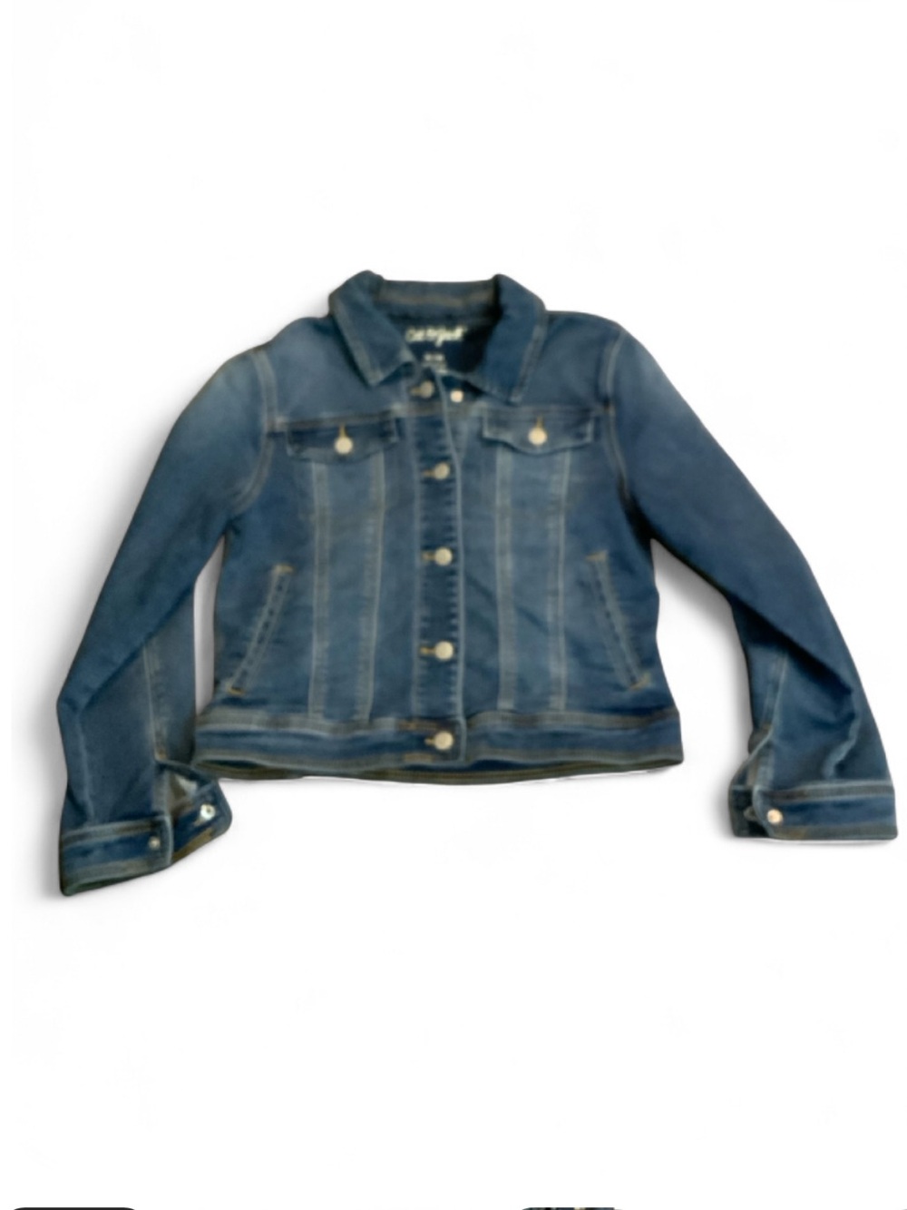 Cat & Jack Blue Denim Jacket Girls XL 14